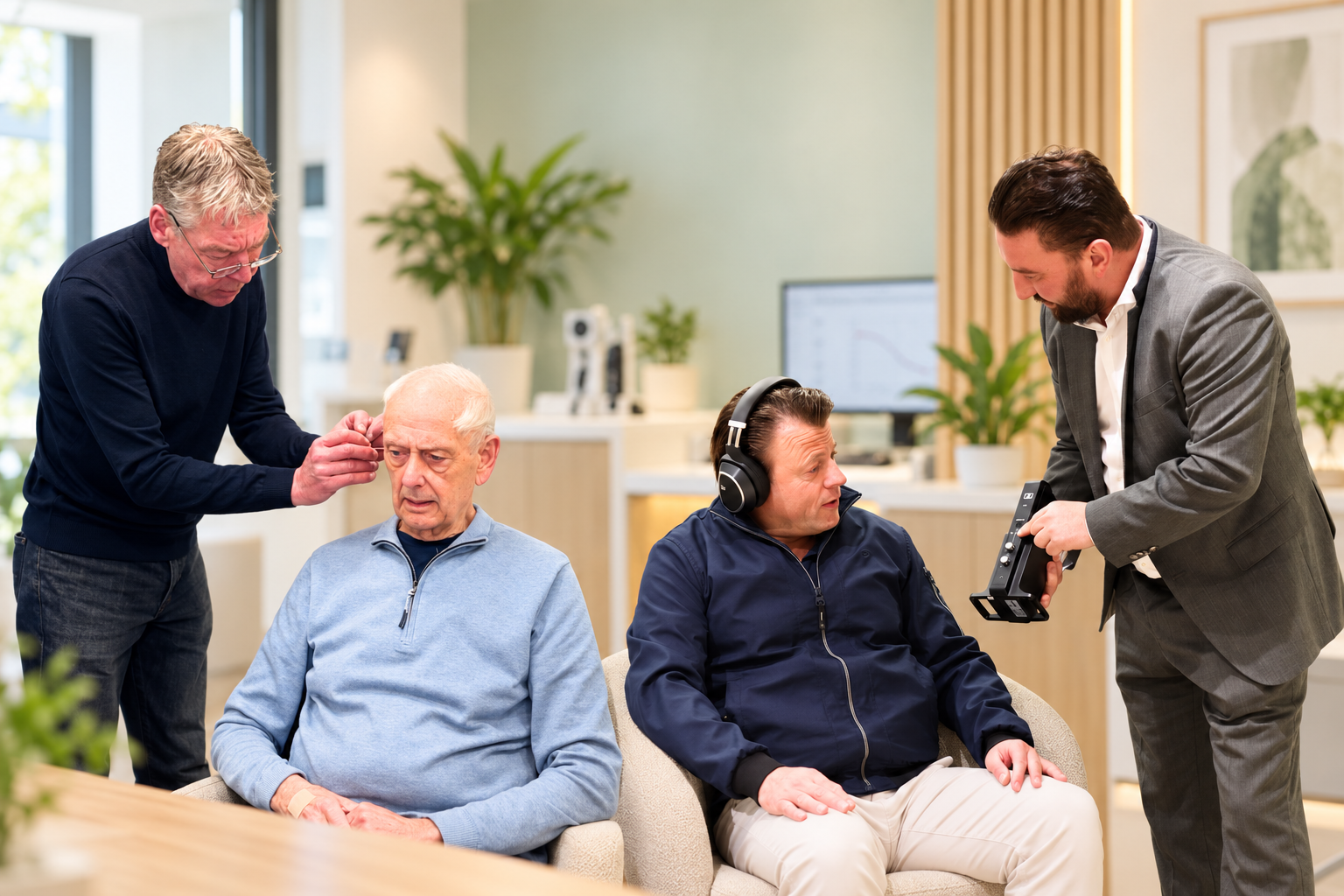 Het team van Hoorcentrum Westland
